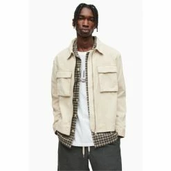 All Saints AllSaints Clifton White Jacket