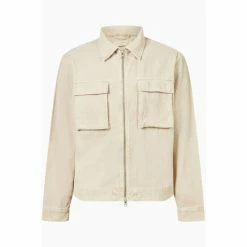 All Saints AllSaints Clifton White Jacket -AllSaints shop unnamed file 1475