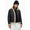 All Saints AllSaints Lorel Black Flying Jacket
