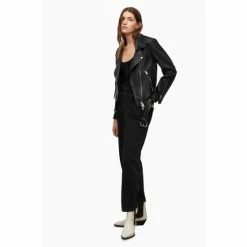 All Saints AllSaints Black Luna Biker Jacket -AllSaints shop unnamed file 1529