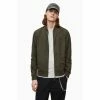 All Saints Brown Bassett Bomber Jacket
