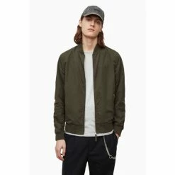 All Saints Brown Bassett Bomber Jacket