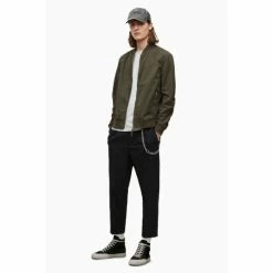 All Saints Brown Bassett Bomber Jacket -AllSaints shop unnamed file 1546