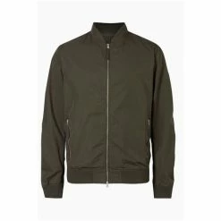 All Saints Brown Bassett Bomber Jacket -AllSaints shop unnamed file 1550