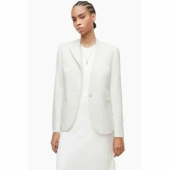 All Saints AllSaints White Leigh Blazer -AllSaints shop unnamed file 1553