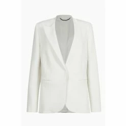 All Saints AllSaints White Leigh Blazer -AllSaints shop unnamed file 1555