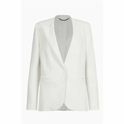 All Saints AllSaints White Leigh Blazer -AllSaints shop unnamed file 1556