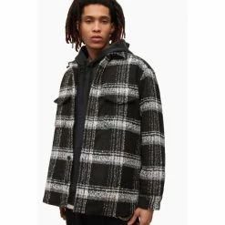 All Saints AllSaints Black Hibara Jacket