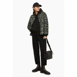 All Saints Green Hallie Liner Jacket -AllSaints shop unnamed file 1574