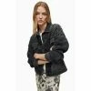 All Saints AllSaints Bella Punk Black Denim Jacket