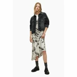 All Saints AllSaints Bella Punk Black Denim Jacket -AllSaints shop unnamed file 1580