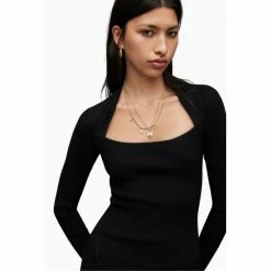 All Saints AllSaints Rea Black Dress -AllSaints shop unnamed file 1614