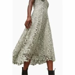 All Saints AllSaints Green Lali Dress 4 All Saints AllSaints Green Lali Dress -AllSaints shop unnamed file 1621