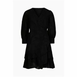 All Saints AllSaints Ari Ossia Black Dress -AllSaints shop unnamed file 1650