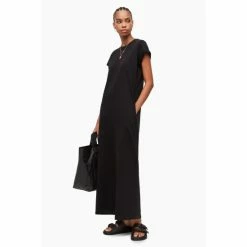 All Saints AllSaints Anna Black Maxi Dress -AllSaints shop unnamed file 1656