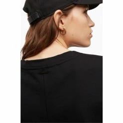 All Saints AllSaints Black Mira T-Shirt -AllSaints shop unnamed file 166