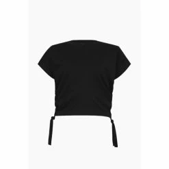 All Saints AllSaints Black Mira T-Shirt -AllSaints shop unnamed file 167