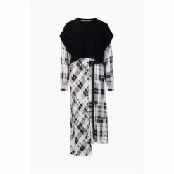 All Saints AllSaints Natural Penny Blur Dress -AllSaints shop unnamed file 1674