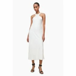 All Saints Betina White Dress -AllSaints shop unnamed file 1686