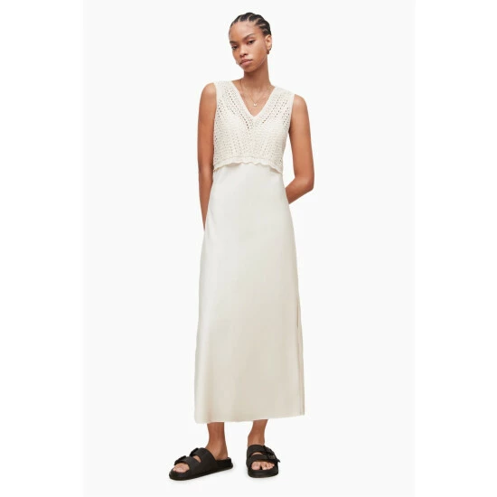 All Saints AllSaints Cass White Dress 3 All Saints AllSaints Cass White Dress - Image 3