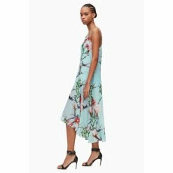 All Saints AllSaints Blue Essey Senja Dress -AllSaints shop unnamed file 1740