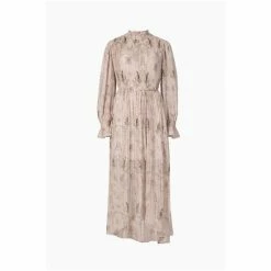 All Saints AllSaints Pink Cora Yorik Maxi Dress -AllSaints shop unnamed file 1766
