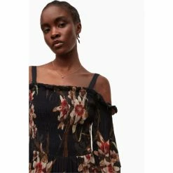 All Saints AllSaints Black Lillemor Kuroyuri Dress 4 All Saints AllSaints Black Lillemor Kuroyuri Dress -AllSaints shop unnamed file 1771