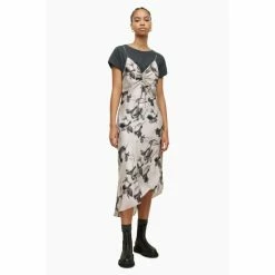 All Saints AllSaints Natural Alexia Iris Dress -AllSaints shop unnamed file 1795