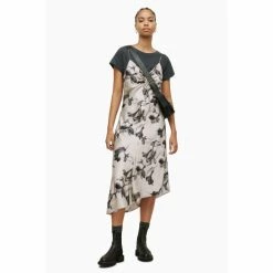 All Saints AllSaints Natural Alexia Iris Dress -AllSaints shop unnamed file 1796