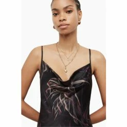 All Saints AllSaints Haddi Luar Black Dress -AllSaints shop unnamed file 1817
