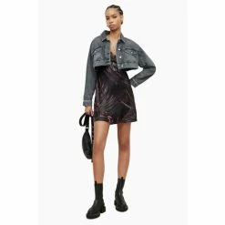 All Saints AllSaints Haddi Luar Black Dress -AllSaints shop unnamed file 1819