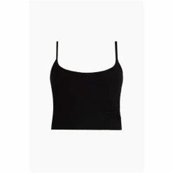 All Saints AllSaints Ariel Black Crop Top -AllSaints shop unnamed file 182