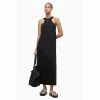 All Saints AllSaints Black Kuru Dress