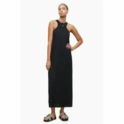 All Saints AllSaints Black Kuru Dress -AllSaints shop unnamed file 1823