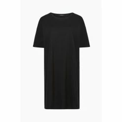 All Saints AllSaints Black Stud T-Shirt Dress -AllSaints shop unnamed file 1834