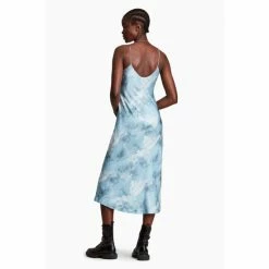 All Saints AllSaints Blue Melody Tajpur Dress -AllSaints shop unnamed file 1837