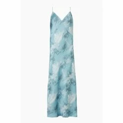 All Saints AllSaints Blue Melody Tajpur Dress -AllSaints shop unnamed file 1841