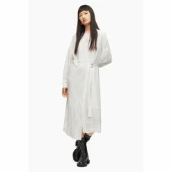 All Saints AllSaints Penny White Dress -AllSaints shop unnamed file 1846