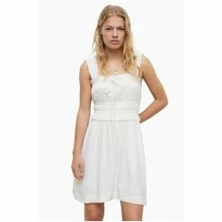 All Saints AllSaints Sofia White Dress -AllSaints shop unnamed file 1863