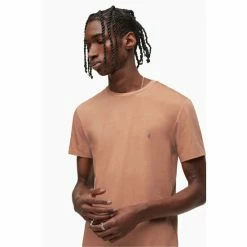 All Saints AllSaints Pink Tonic Short-Sleeved Crew-Neck T-Shirt -AllSaints shop unnamed file 187