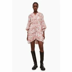 All Saints AllSaints Pink Ava Momo Dress
