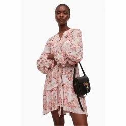 All Saints AllSaints Pink Ava Momo Dress -AllSaints shop unnamed file 1874
