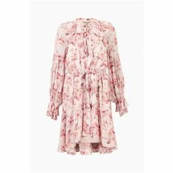 All Saints AllSaints Pink Ava Momo Dress -AllSaints shop unnamed file 1878