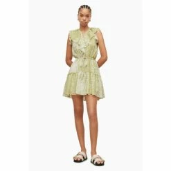 All Saints AllSaints Green Ali Noche Dress -AllSaints shop unnamed file 1915