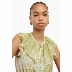 All Saints AllSaints Green Ali Noche Dress -AllSaints shop unnamed file 1917