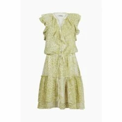 All Saints AllSaints Green Ali Noche Dress -AllSaints shop unnamed file 1918