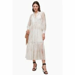 All Saints AllSaints White Nisha Koura Dress -AllSaints shop unnamed file 1927