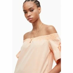 All Saints AllSaints Pink Adela Dress -AllSaints shop unnamed file 1949