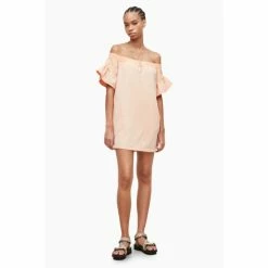 All Saints AllSaints Pink Adela Dress -AllSaints shop unnamed file 1950