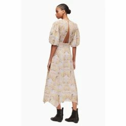 All Saints AllSaints Yellow Aspen Momo Dress -AllSaints shop unnamed file 1954